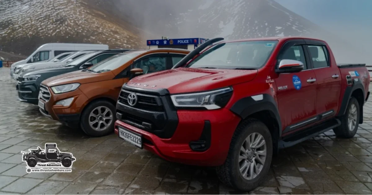 Indian Convoy at Karo La Pass