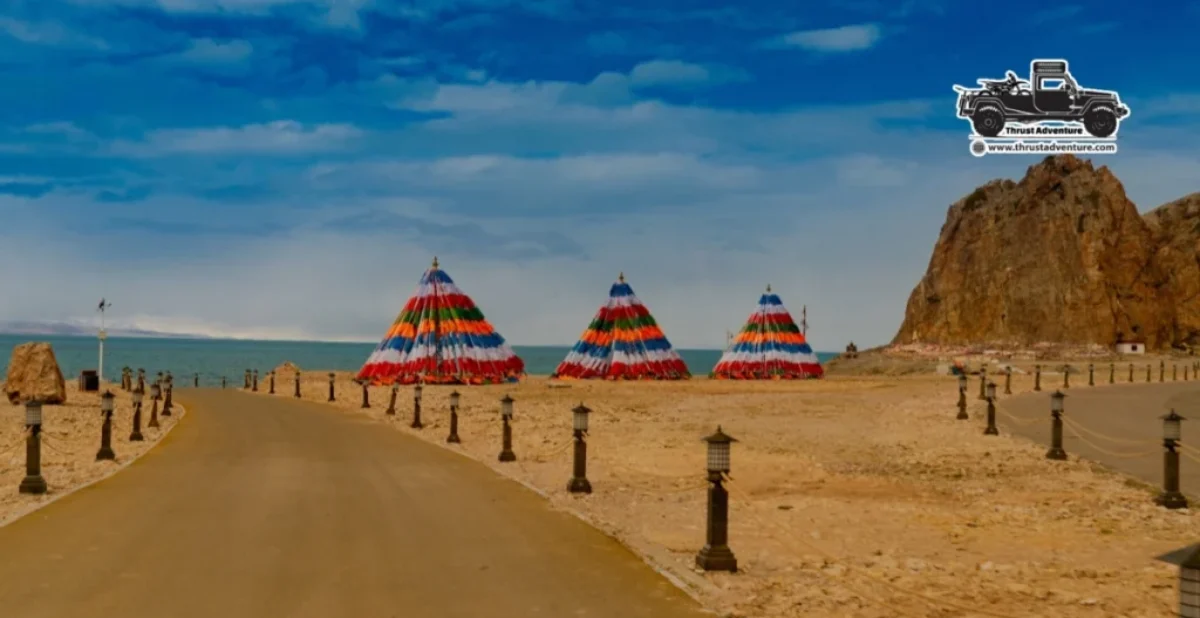 World's Highest Namtso Lake elevated 4,718m.