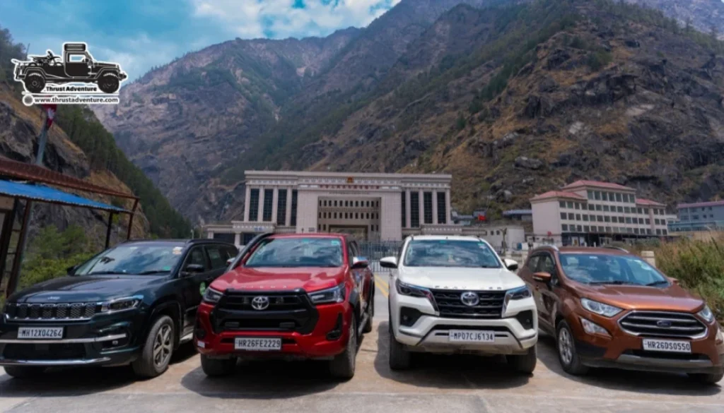 Convoy of Road to Lhasa at Nepal China Border